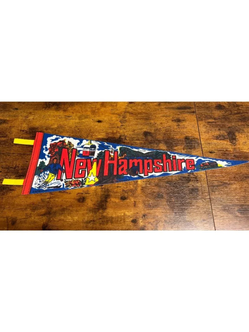 Vintage New Hampshire pennant